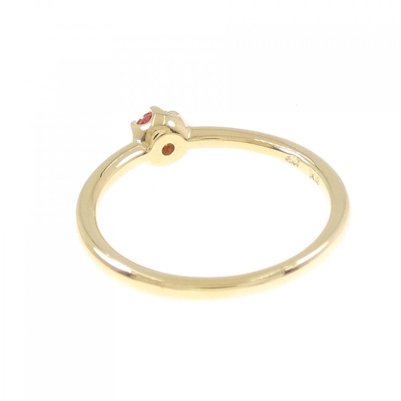 4゜C ガーネット リング