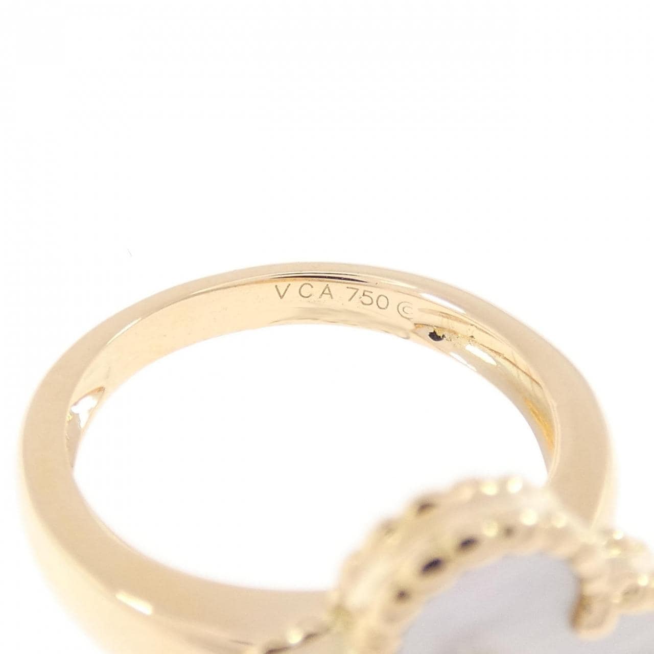 ヴァンクリーフ&アーペル ヴィンテージアルハンブラ リング