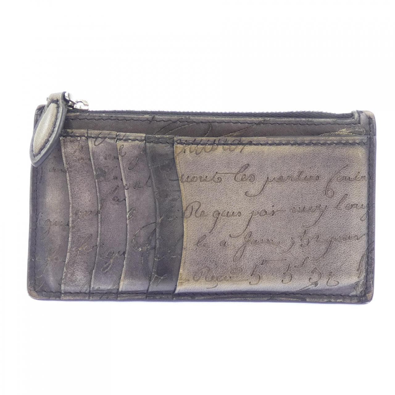 ベルルッティ Berluti コア マキシ スクリットレザーロングジップ CARD CASE