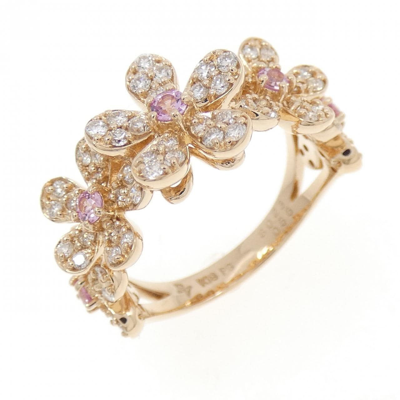 ポンテヴェキオ サファイヤ リング 0.23CT