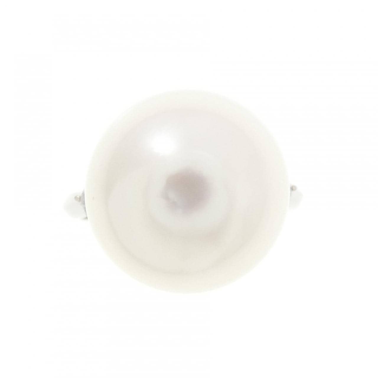 PT900 白蝶パール リング 13.2mm