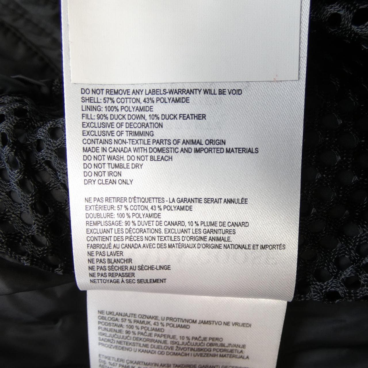 カナダグース CANADA GOOSE ポーターボンバー ブラックレーベル 2459MBA ダウンジャケット