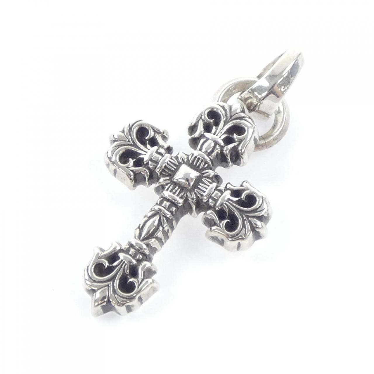 クロムハーツ CHROME HEARTS FILIGREE CROSS XSM W/ATTAVHED BALE 206015025SLVXXX208 ペンダント