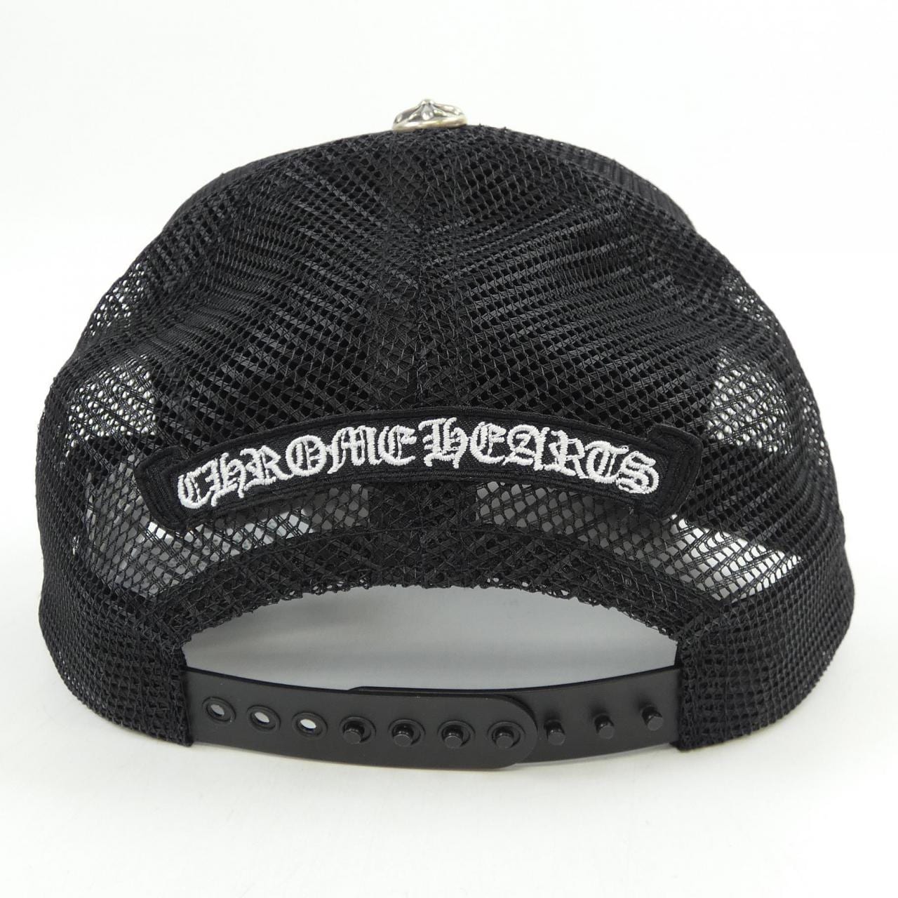 クロムハーツ CHROME HEARTS TRUCKER CAP LTHR PATCH トラッカーキャップ3セメタリー 304208948******320 キャップ