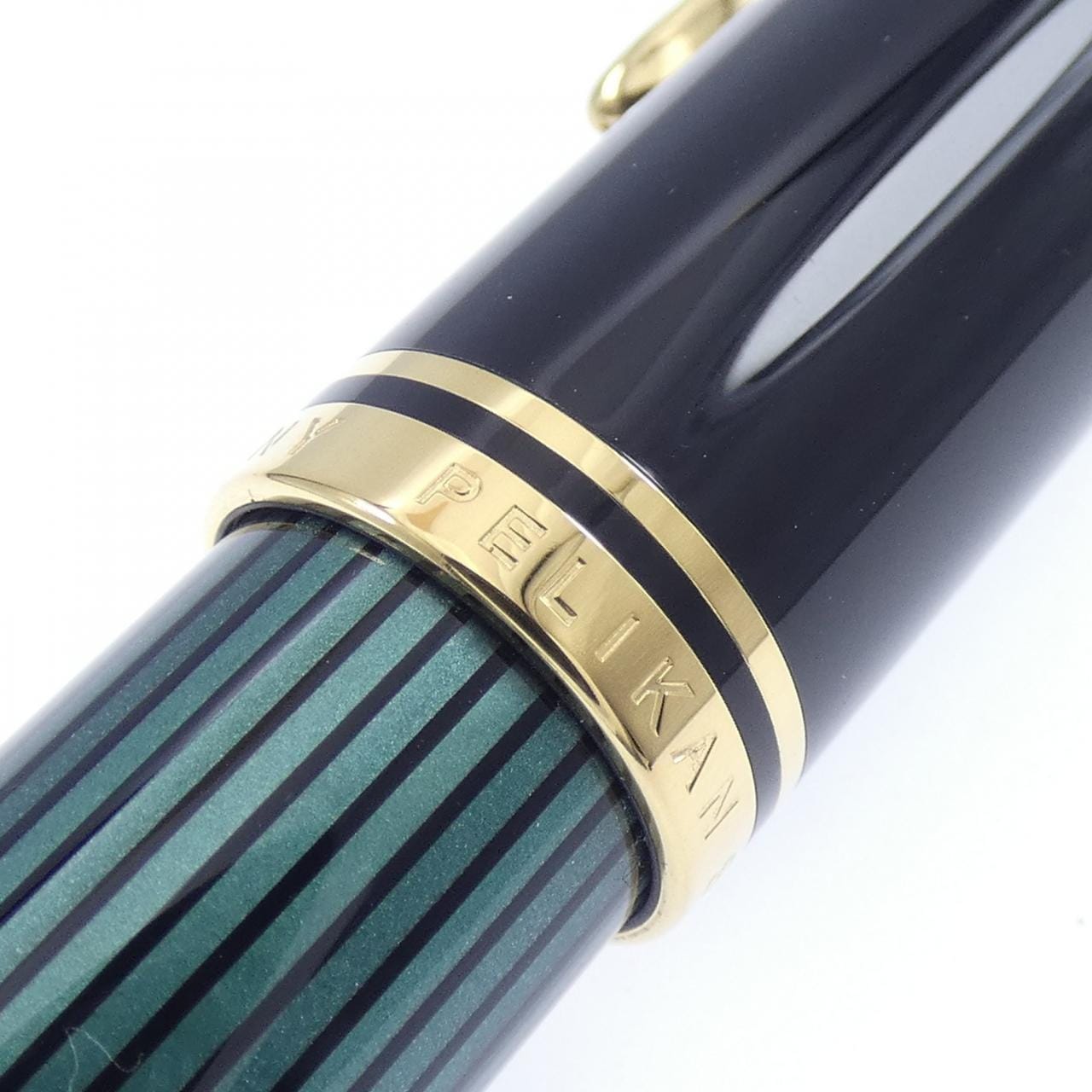 ペリカン スーベレーンM800グリーンストライプ 万年筆