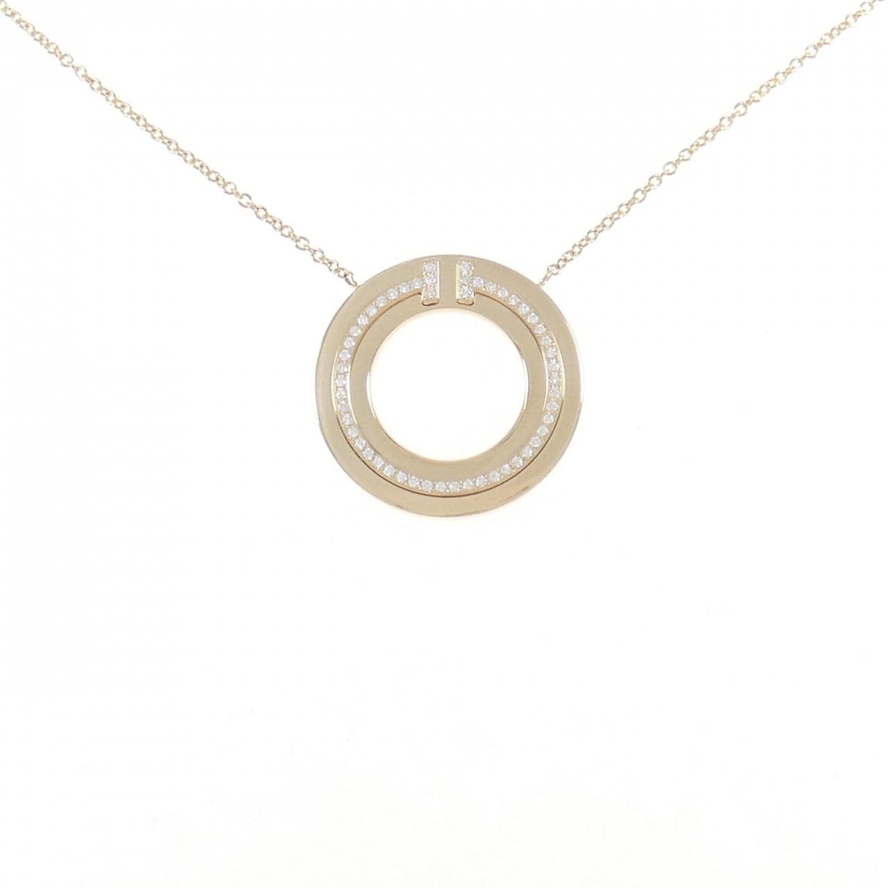 TIFFANY t circle necklace