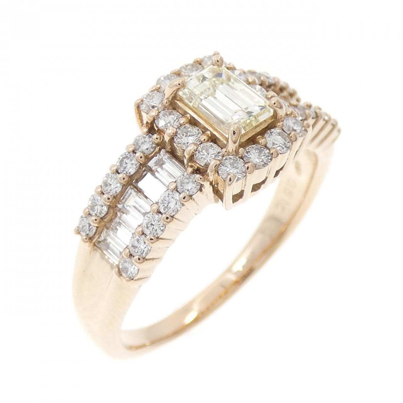 K18PG ダイヤモンド リング 0.510CT