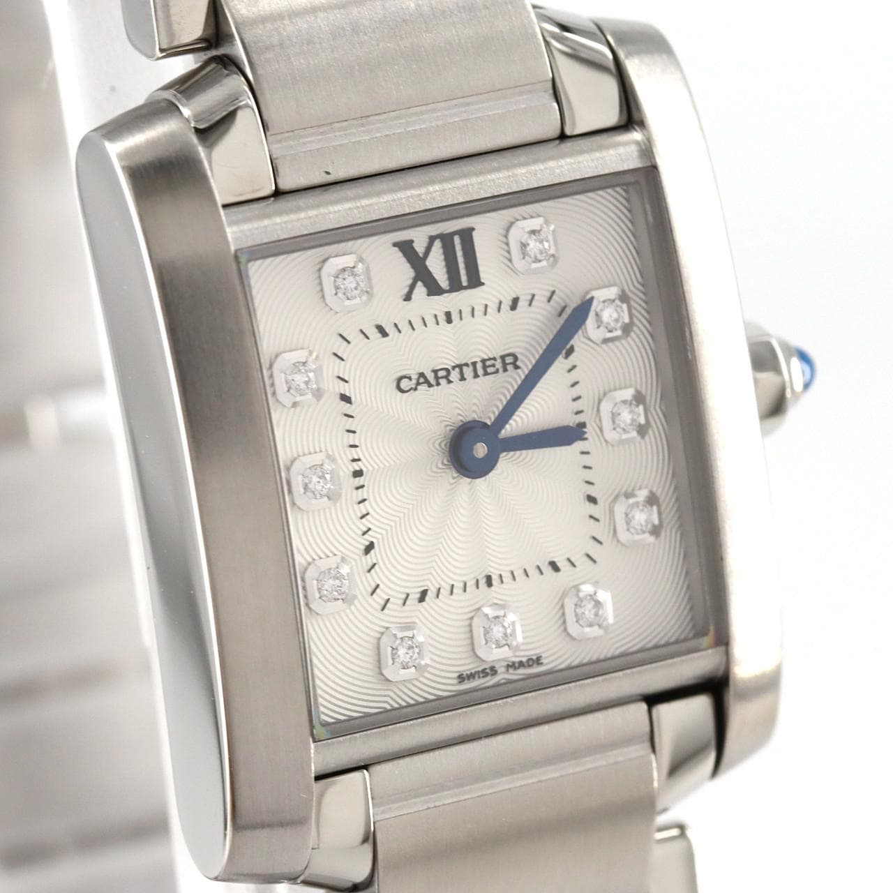 Cartier Tank Française SM･11P WE110006 SS石英