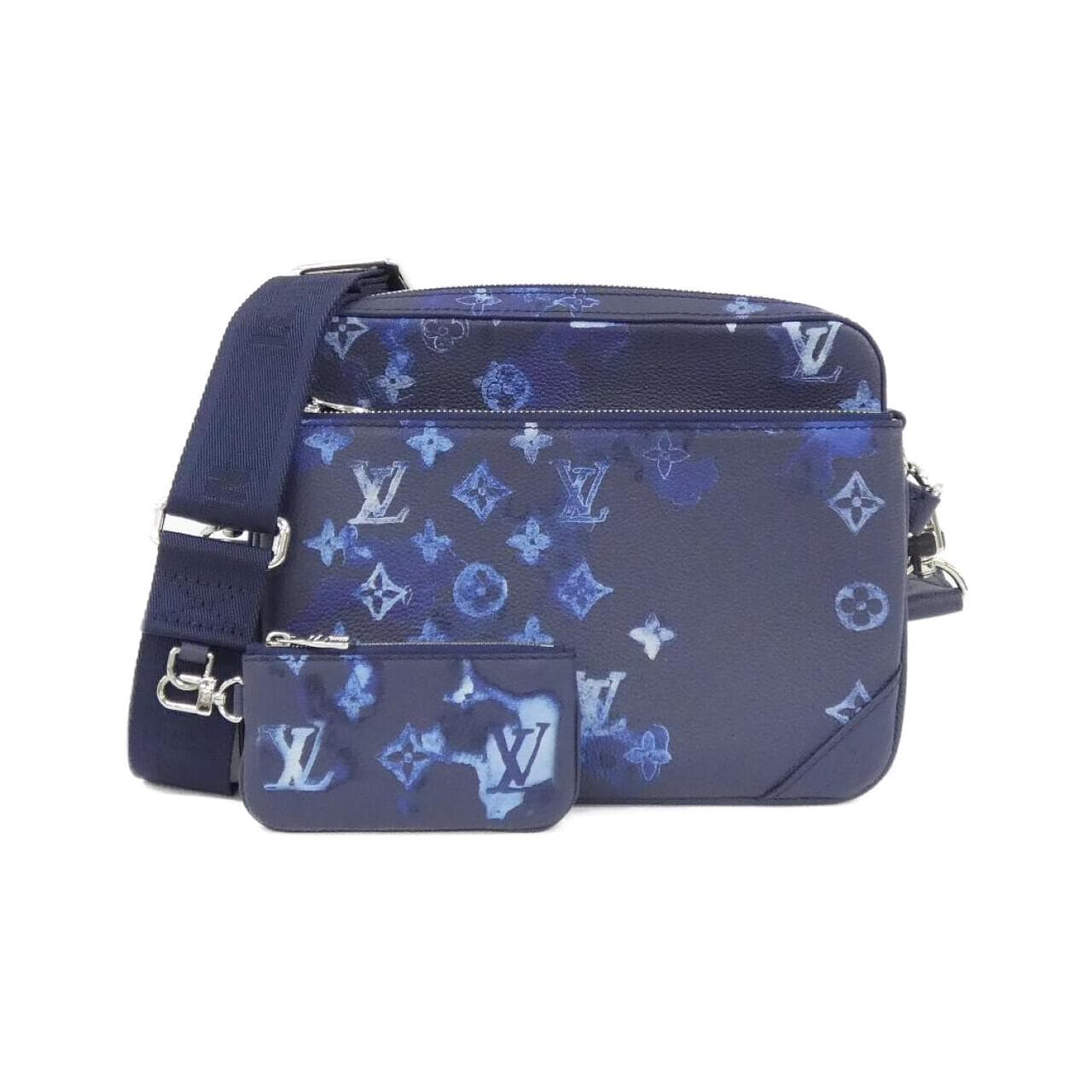 LOUIS VUITTON Watercolor Monogram Trio Messenger 2021SS M57840 肩背包