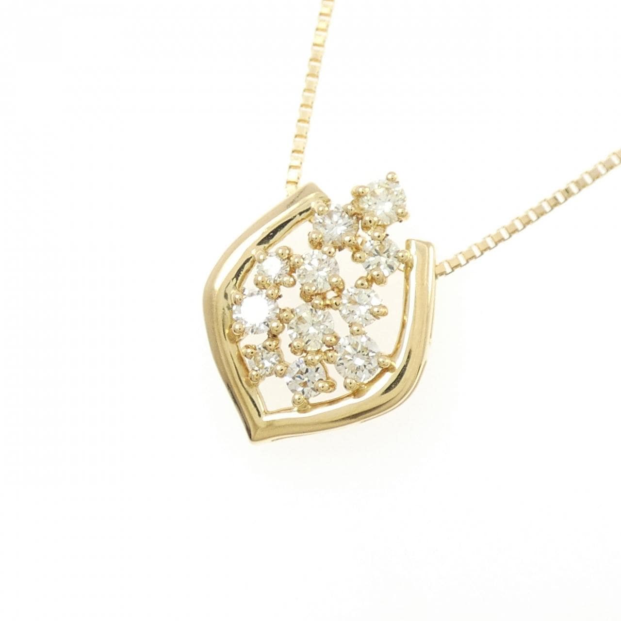 ジーエスティービー ダイヤモンド ネックレス 0.50CT