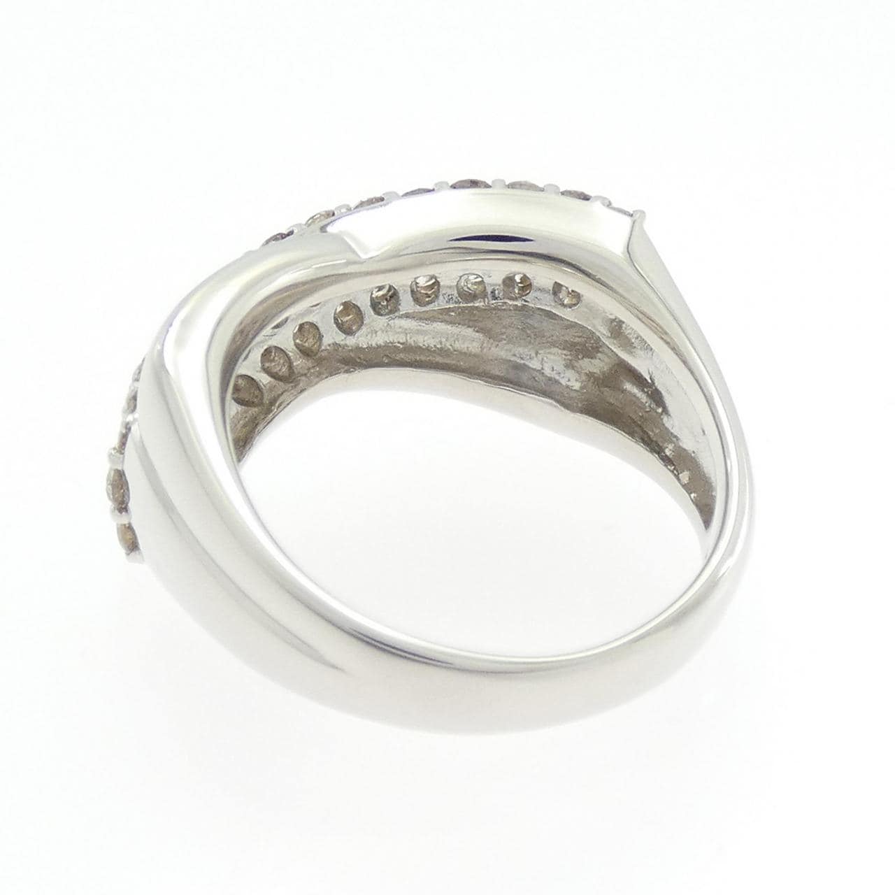 PT900 パヴェ ダイヤモンド リング 1.00CT