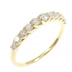 K18YG ダイヤモンド リング 0.50CT