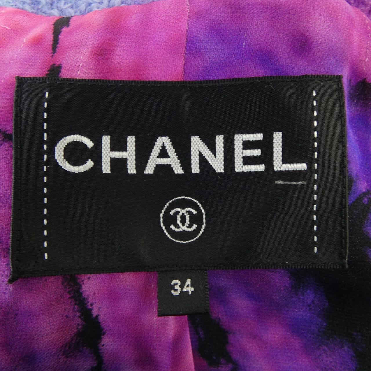 シャネル CHANEL ノーカラージャケット