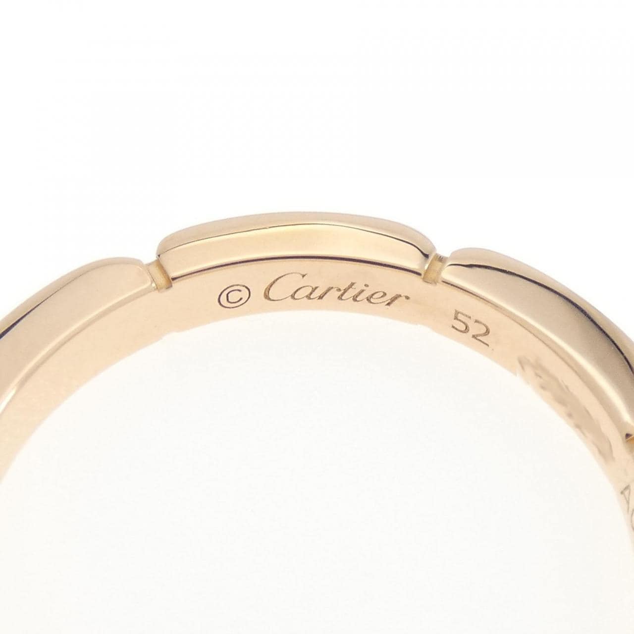 Cartier Maillon panthère half 钻石戒指