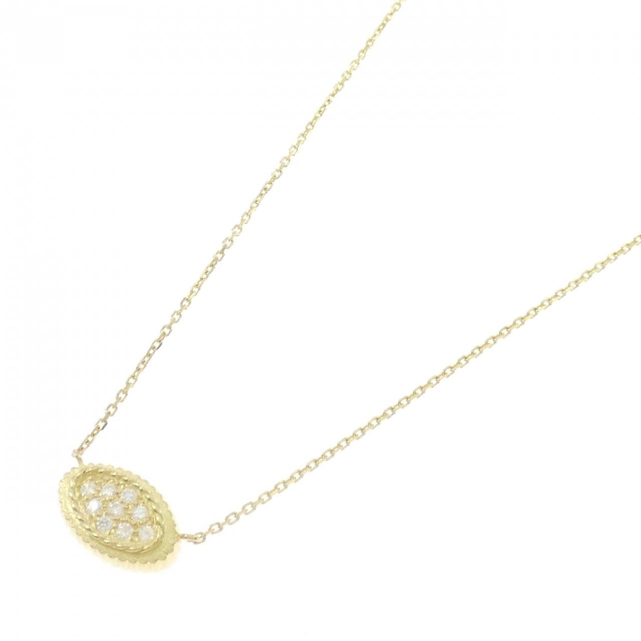 K18YG ダイヤモンド ネックレス 0.25CT