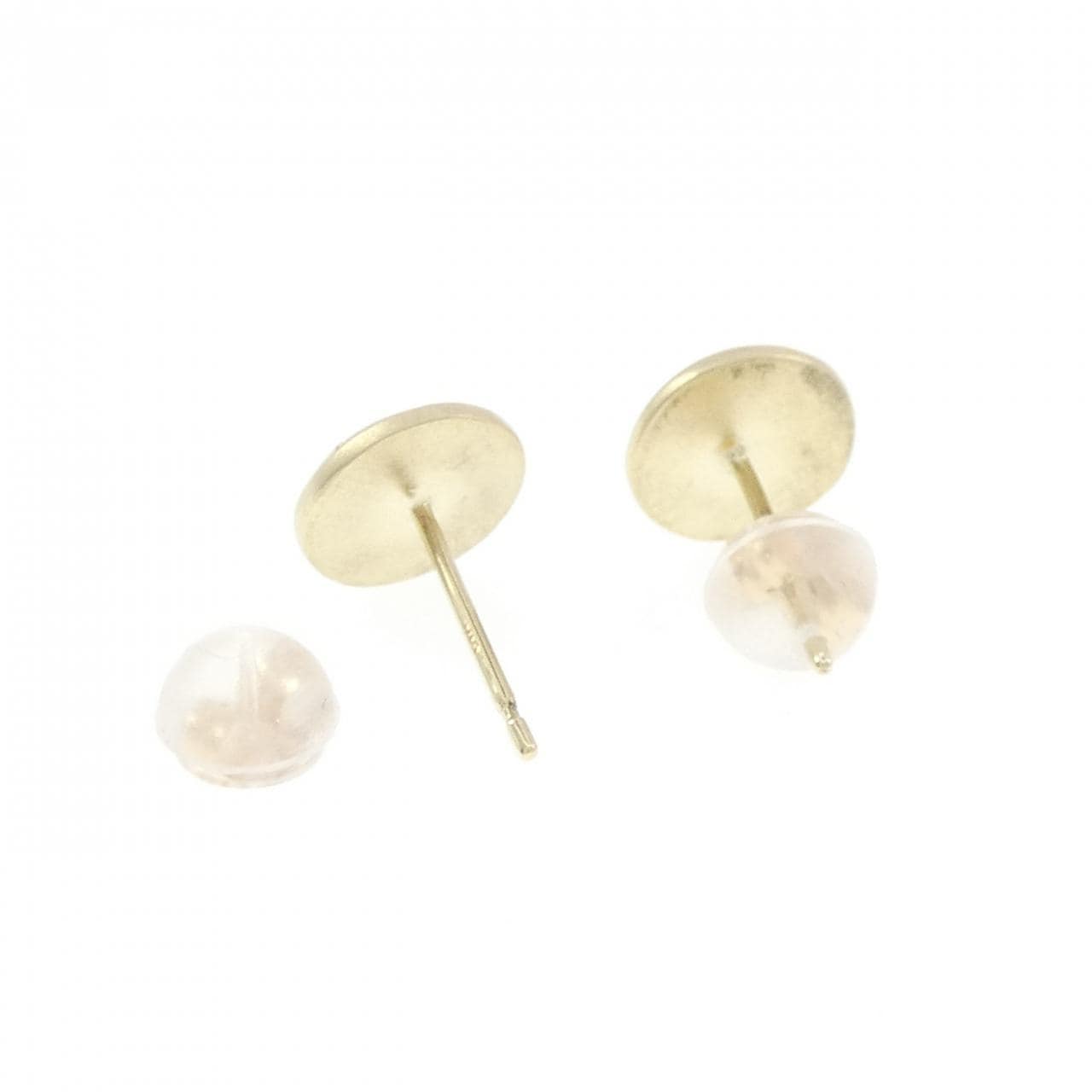 K10YG ダイヤモンド ピアス 0.14CT
