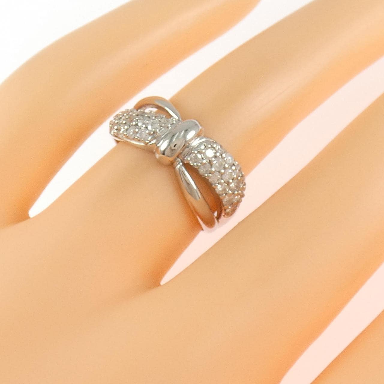 PT900 ダイヤモンド リング 0.52CT