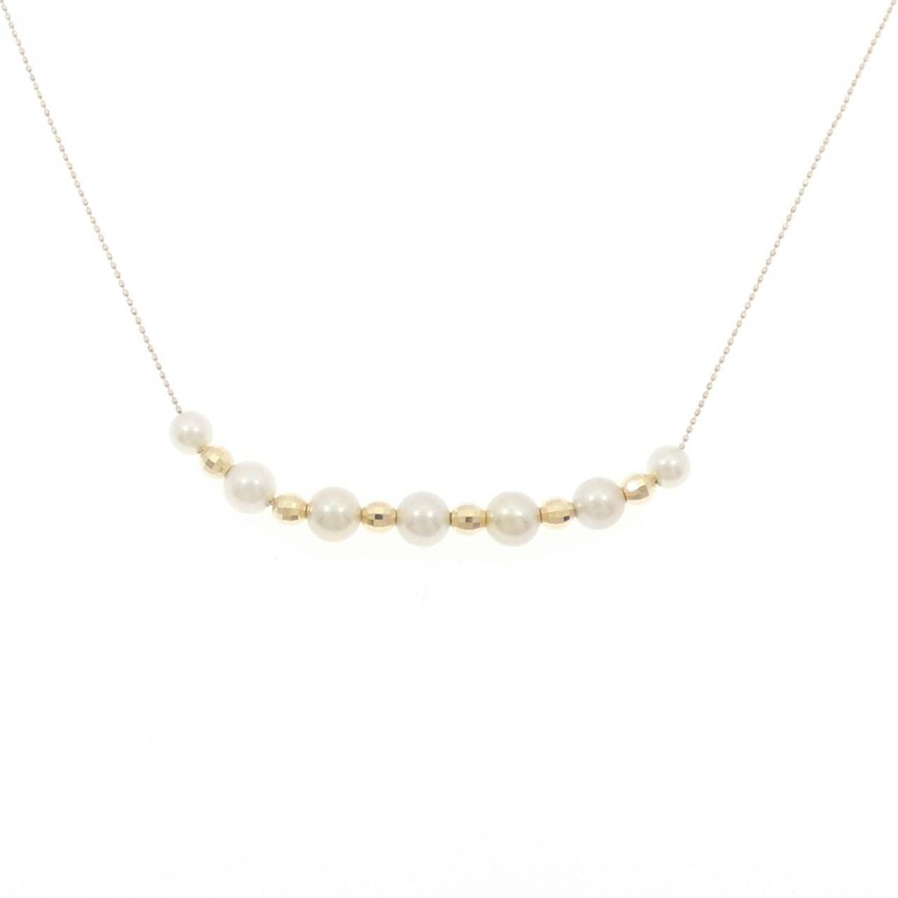 K18YG アコヤパール ネックレス