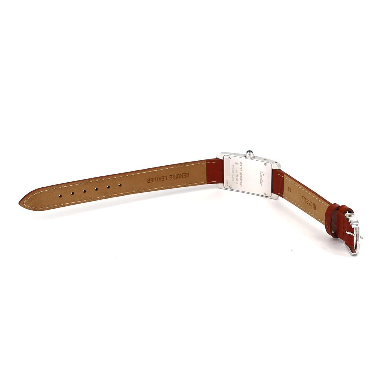 Cartier Tank American SM WG W2601956 WG石英