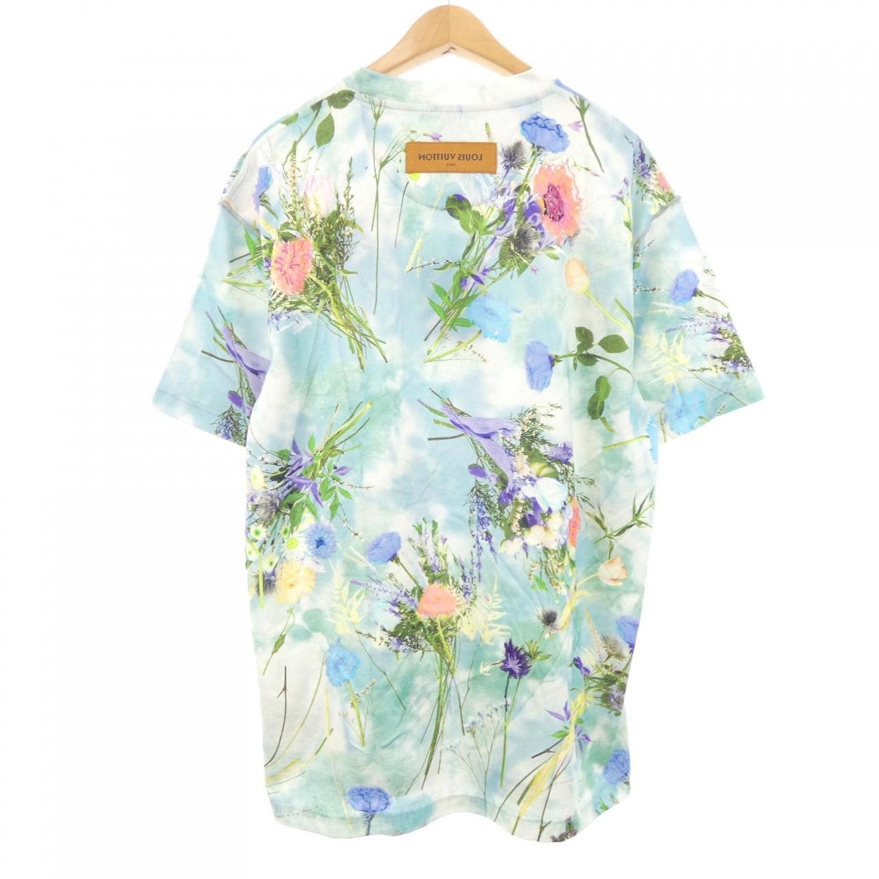 ルイヴィトン LOUIS VUITTON エンブロイダリーフラワー HIY96WNPG Tシャツ