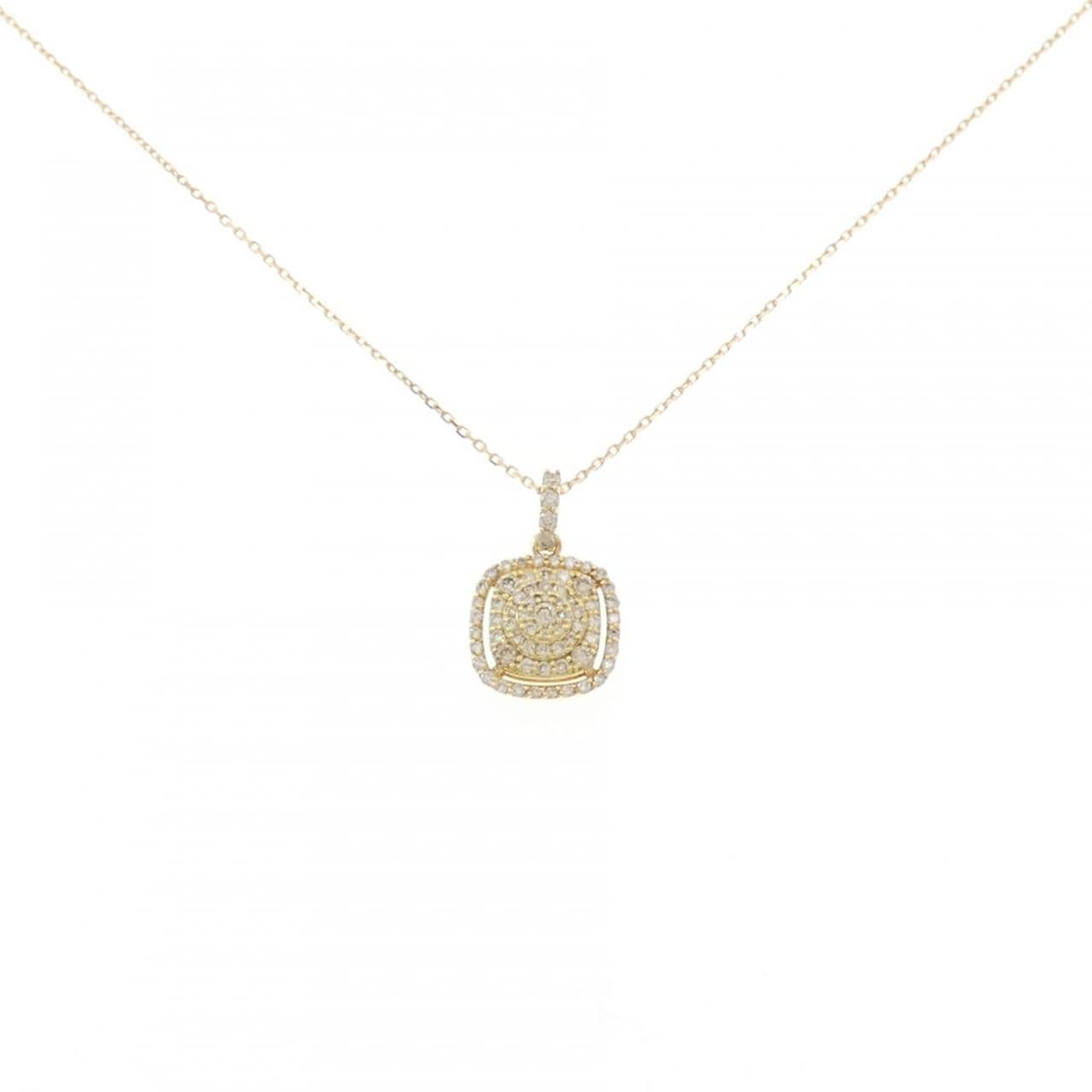 K18YG ダイヤモンド ネックレス 0.40CT