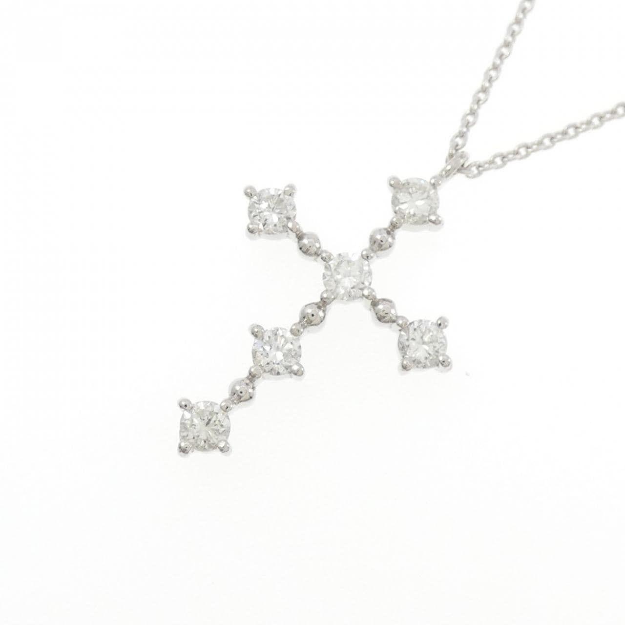 ヴァンドーム ダイヤモンド ネックレス 0.37CT