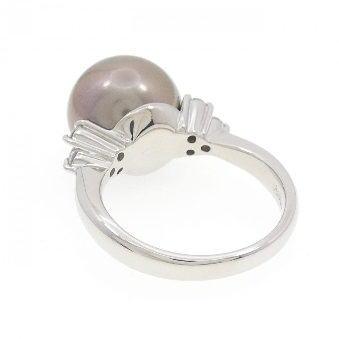 PT900 黒蝶パール リング 12.3mm