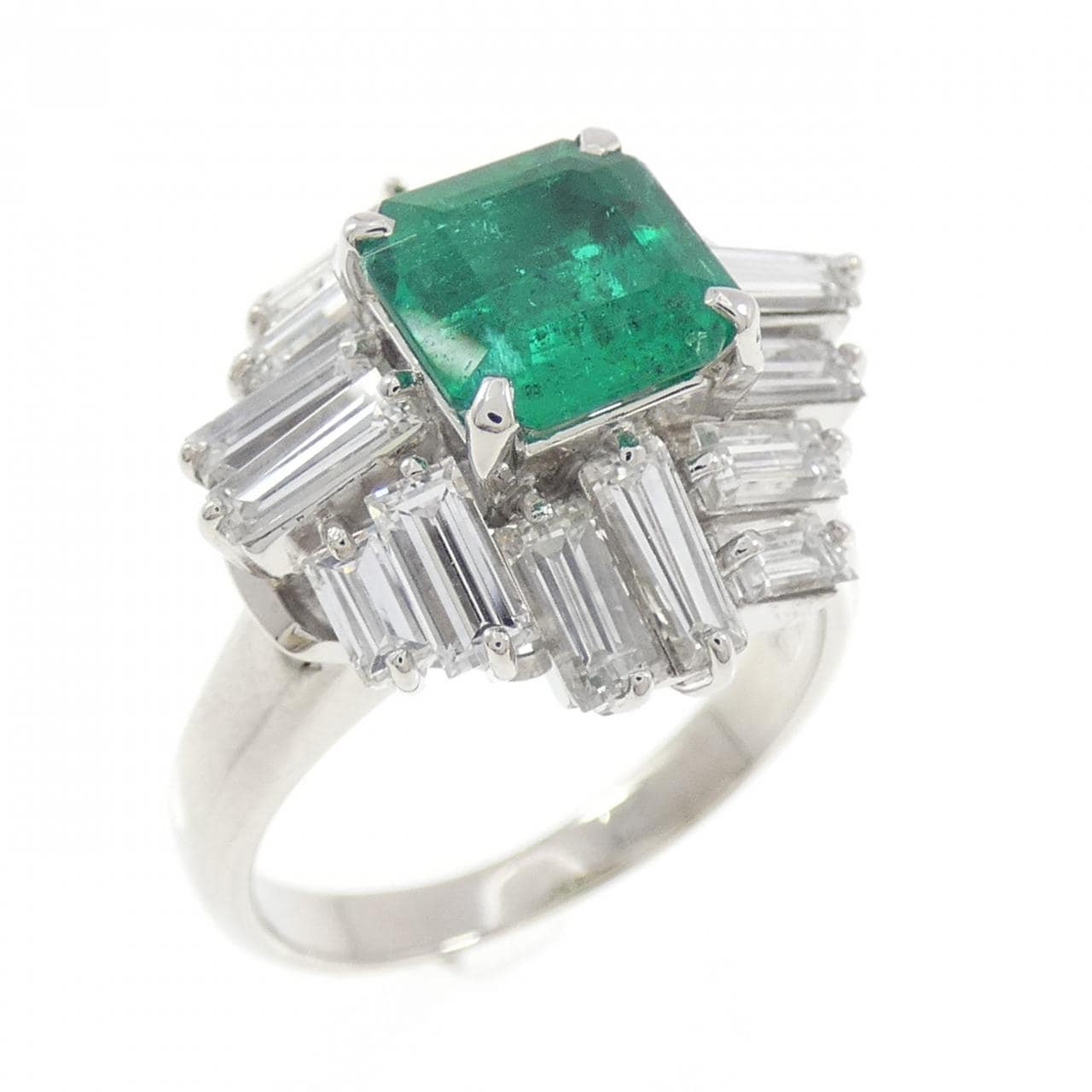 PT900 エメラルド リング 1.66CT コロンビア産