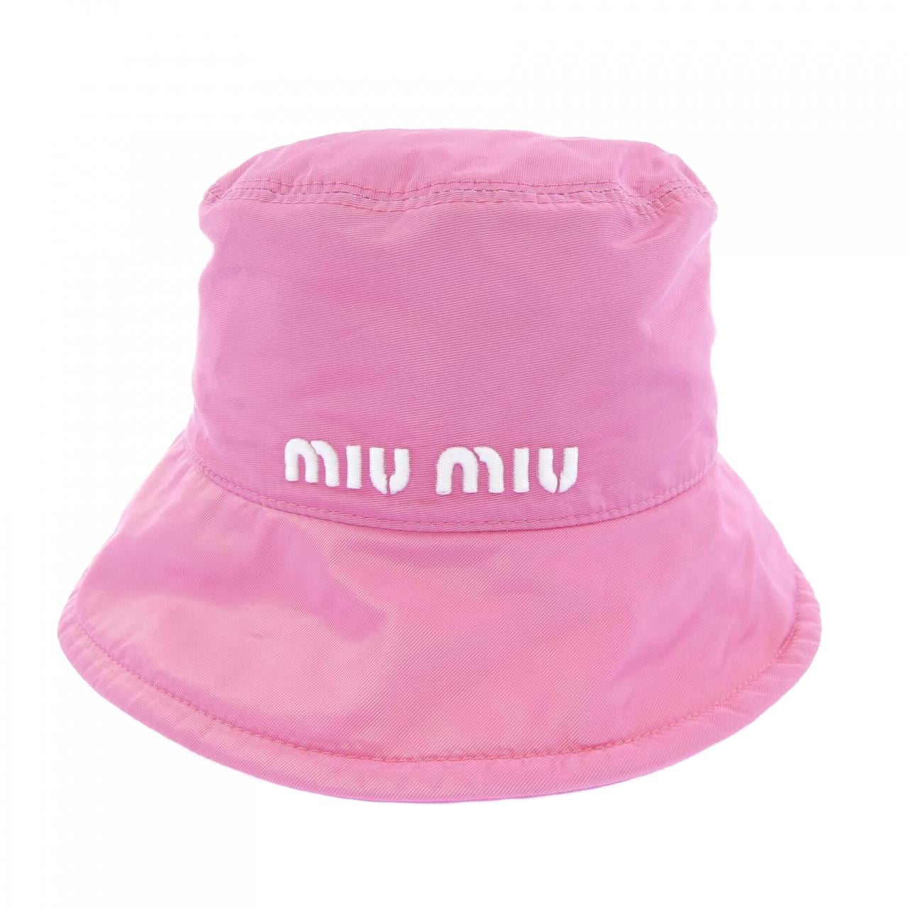 ミュウミュウ MIU MIU 5HC196 2D0N ハット