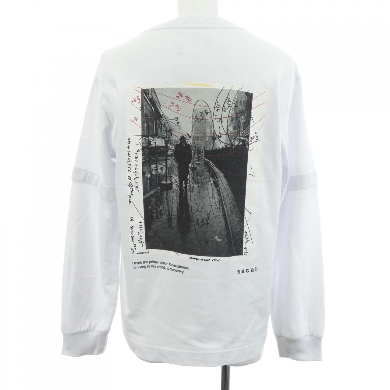 サカイ SACAI James Dean L/S T-shirt 25-0922S UNISEX Tシャツ