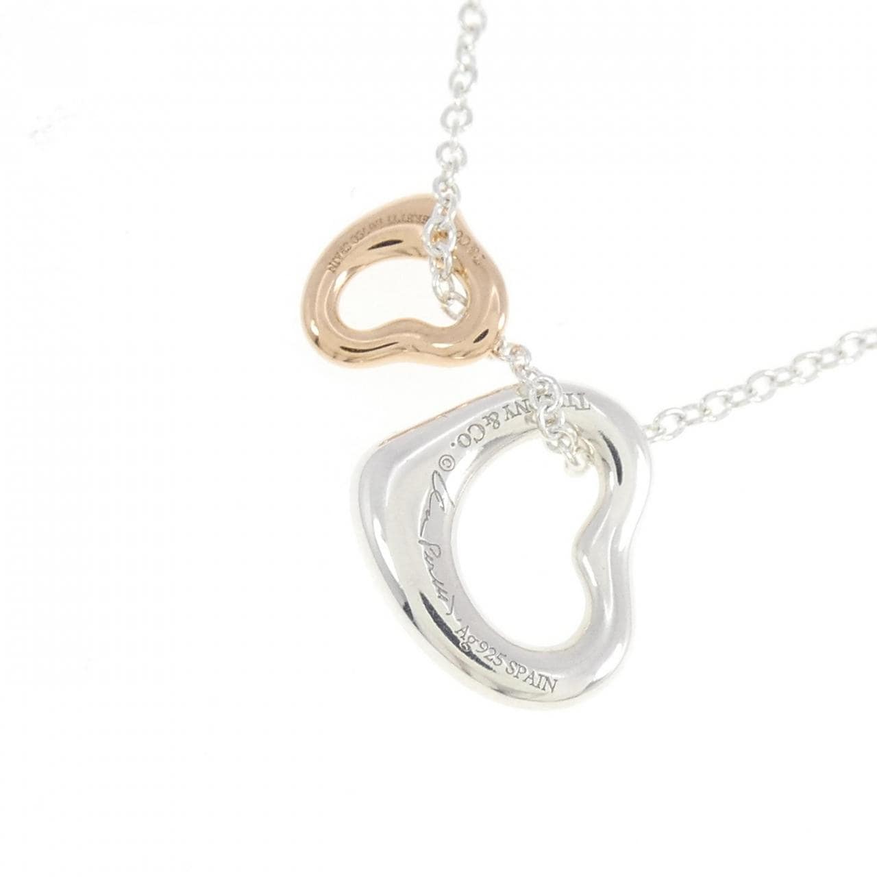 TIFFANY Open Heart Extra Mini Necklace