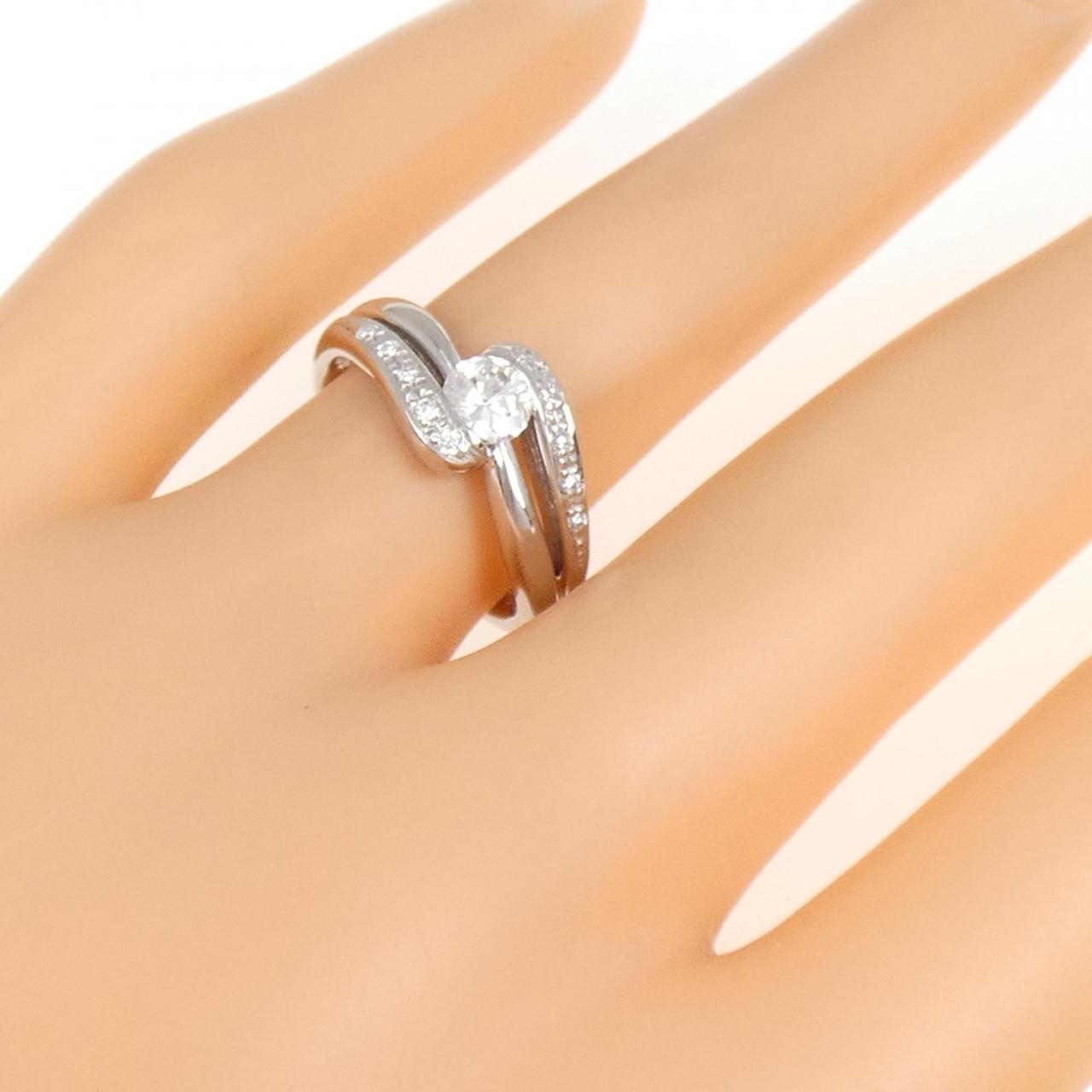 PT ダイヤモンド リング 0.33CT