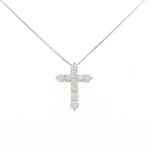 PT900/PT850 ダイヤモンド ネックレス 1.00CT