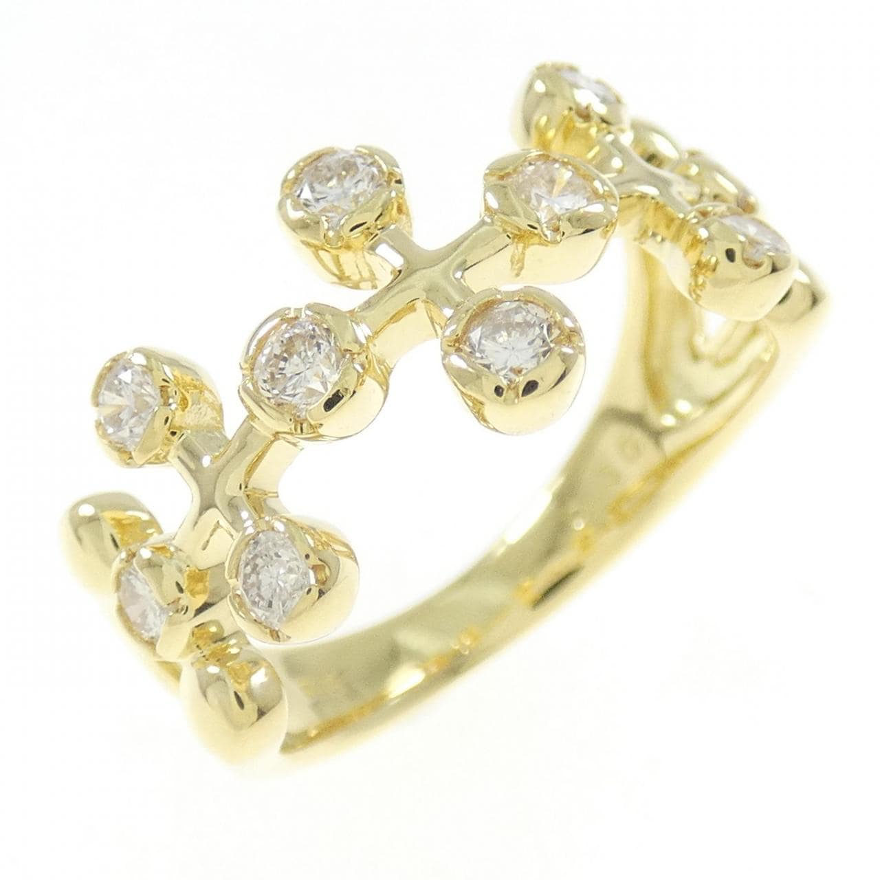K18YG ダイヤモンド リング 0.50CT
