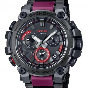 【新品】カシオ G-SHOCK･MT-G 電波時計 MTG-B3000BD-1AJF SSxカーボン ソーラークォーツ