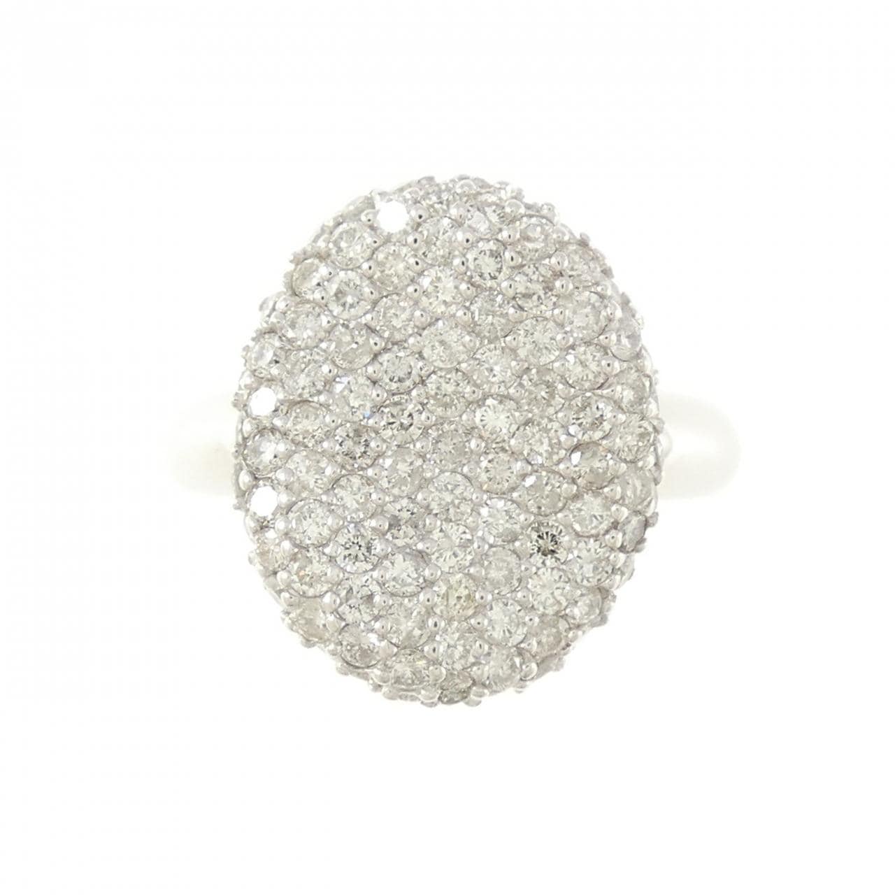 K18WG ダイヤモンド リング 1.24CT