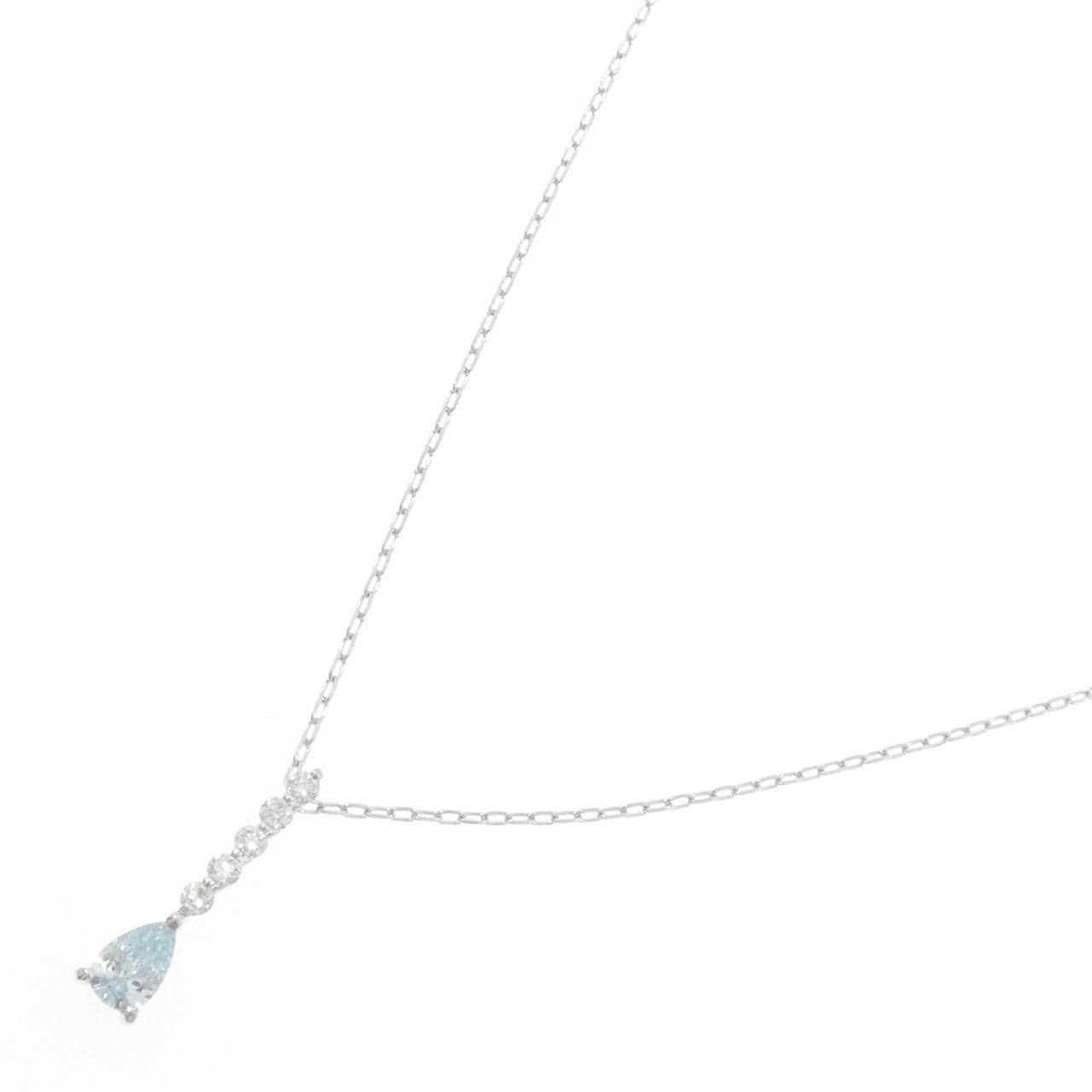 K18WG ダイヤモンド ネックレス 0.305CT