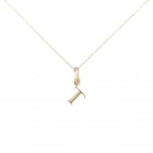 【新品】K10YG イニシャルT ネックレス