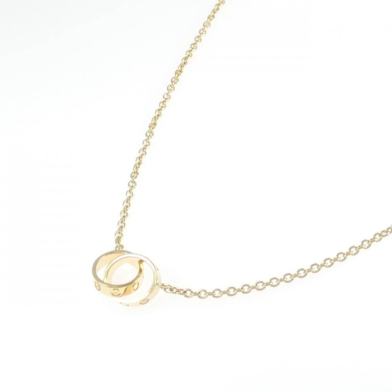 カルティエ ベビーラブ ネックレス