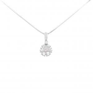 PT900/PT850 ダイヤモンド ネックレス 0.087CT FPP I1
