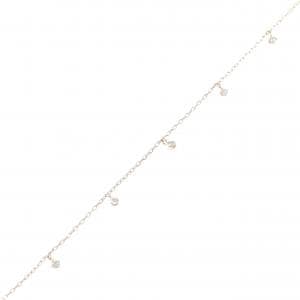 K10PG ダイヤモンド ブレスレット 0.10CT