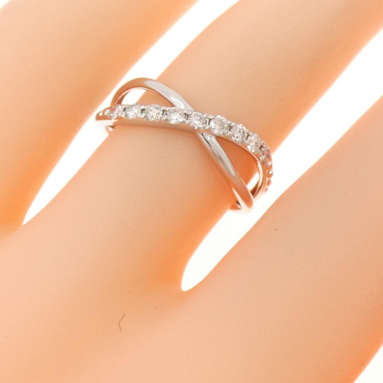 PT950 ダイヤモンド リング 0.20CT