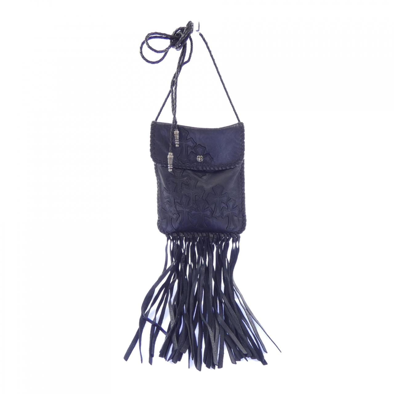 クロムハーツ CHROME HEARTS FLAT HIPPIE W/FRINGE フラットヒッピー フリンジ 2632 304 6300 0900 BAG