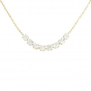 K18PG ダイヤモンド ネックレス 1.00CT