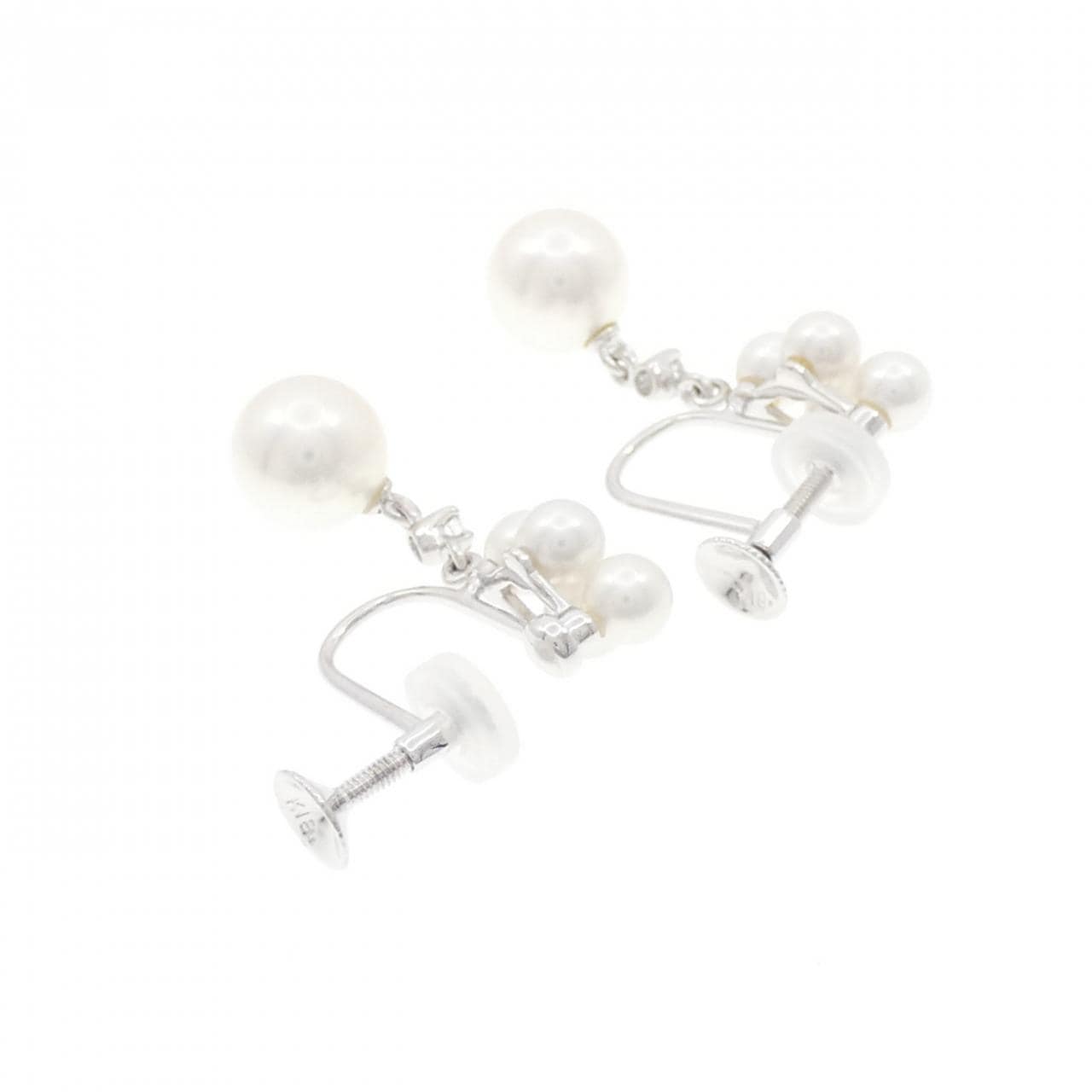 MIKIMOTO Akoya珍珠耳夹