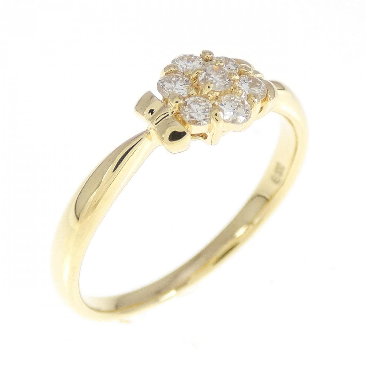 K18YG ダイヤモンド リング 0.20CT