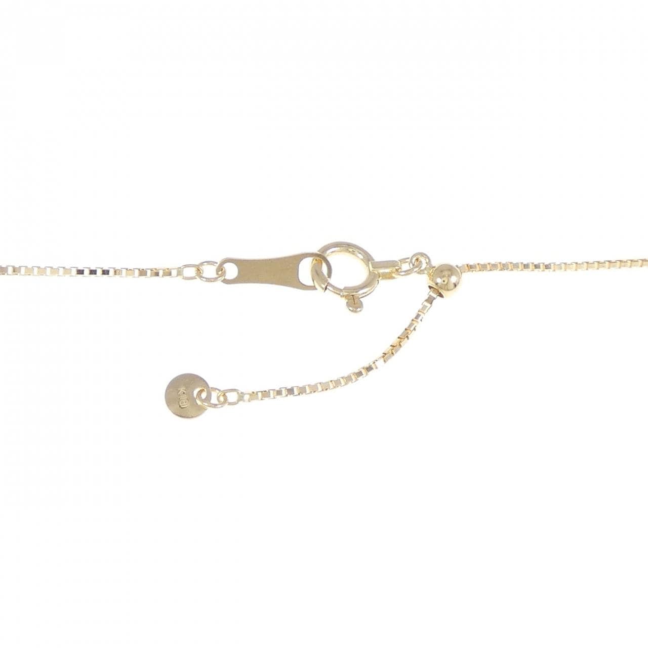 K18YG クオーツ ネックレス 3.26CT