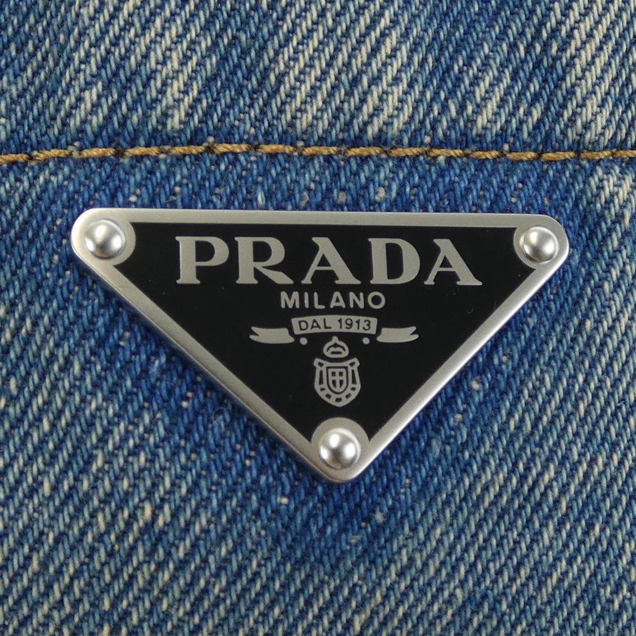 プラダ PRADA トライアングルロゴ GFB279 S212 13Z6 デニムジャケット