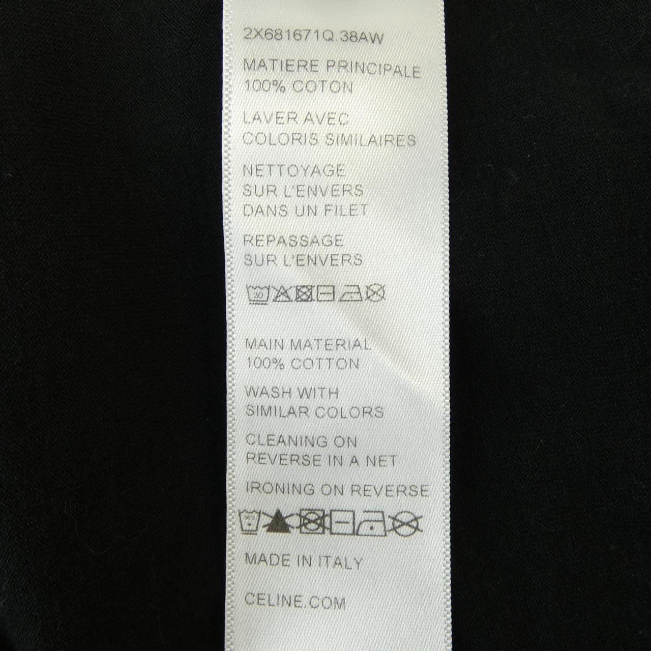 セリーヌ CELINE CELINE ルーズTシャツ 2X681671Q Tシャツ