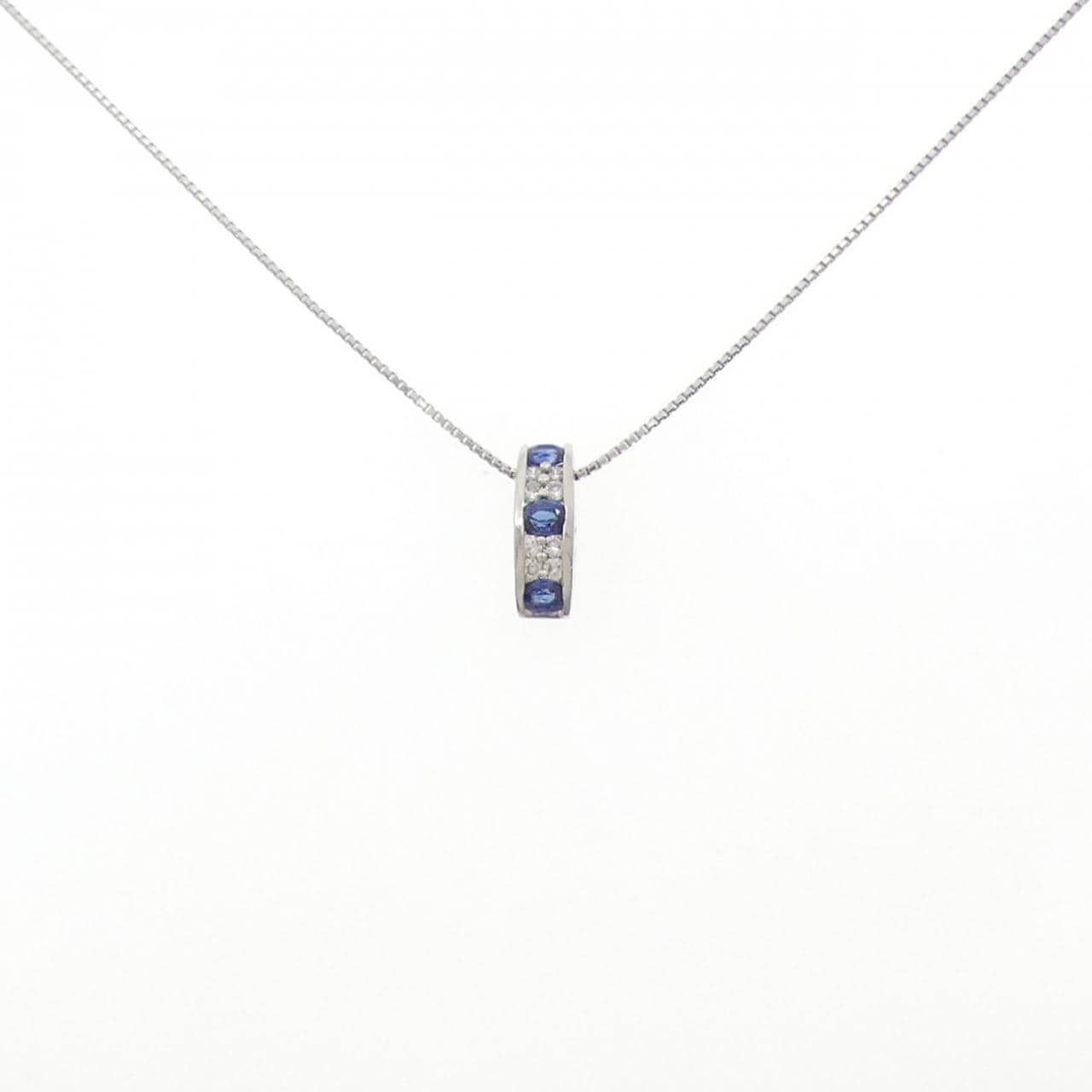 PT900/PT850 サファイヤ ネックレス 0.926CT